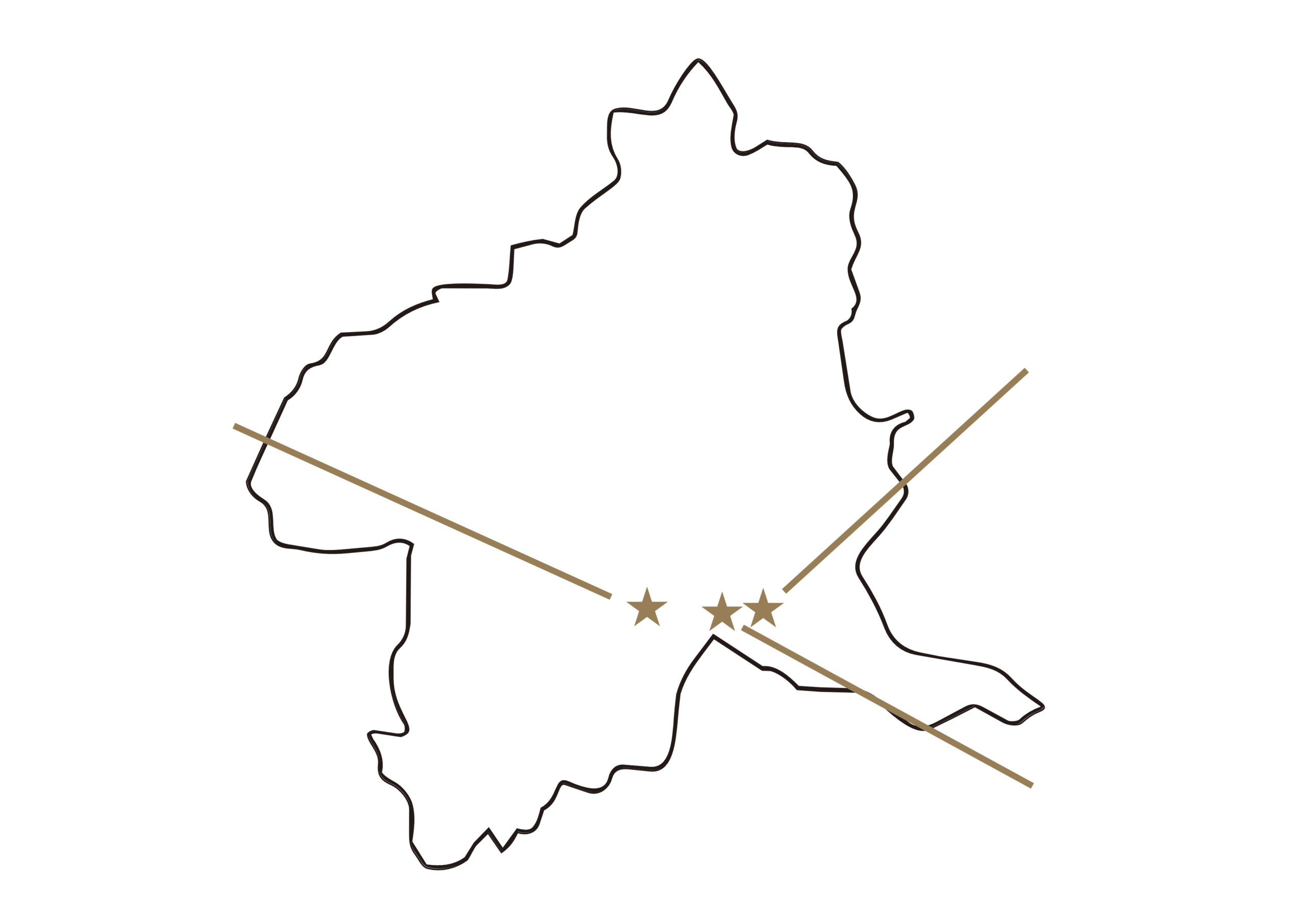 エルファースト店舗展開エリアマップ